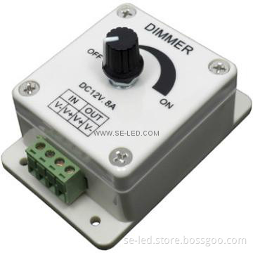 DC12V/24V Knob Dimmable LED Controller